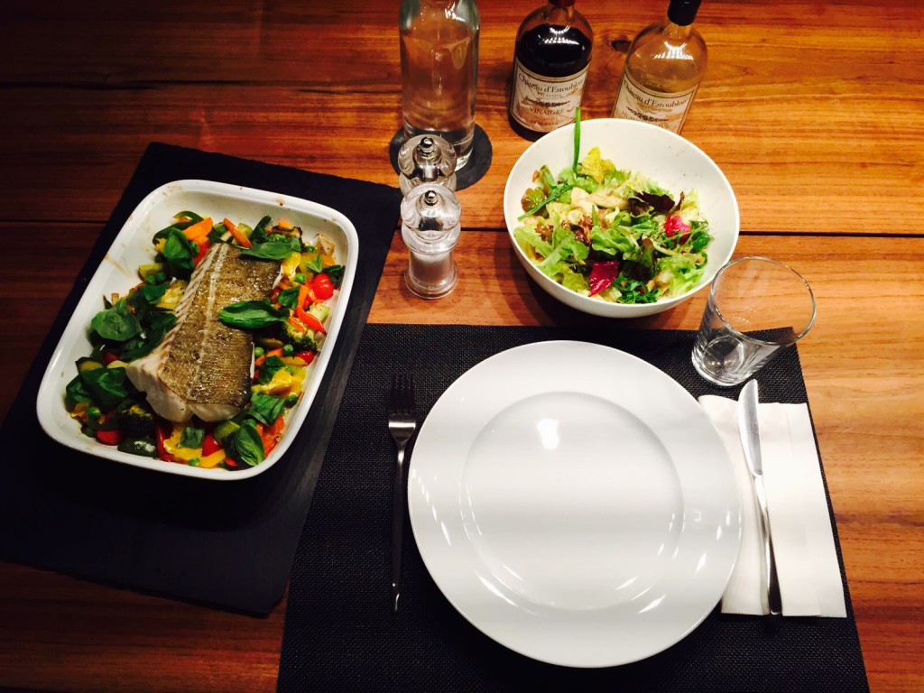 Frischer Lunch.